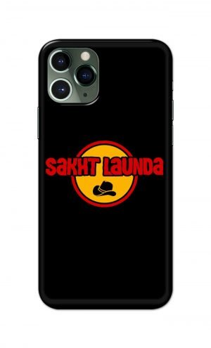 For Apple iPhone 11 Pro Printed Mobile Case Back Cover Pouch (Sakht Launda)