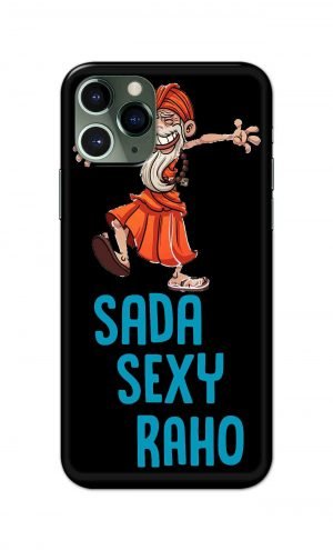 For Apple iPhone 11 Pro Max Printed Mobile Case Back Cover Pouch (Sada Sexy Raho)