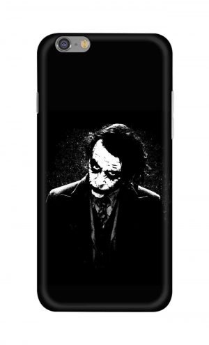 For Apple iPhone 6 6s Printed Mobile Case Back Cover Pouch (Joker Black And White)