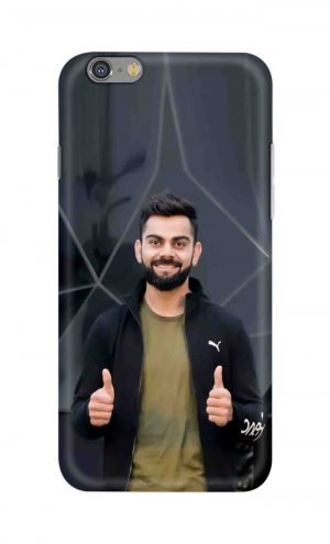 For Apple iPhone 6 6s Printed Mobile Case Back Cover Pouch (Virat Kohli)