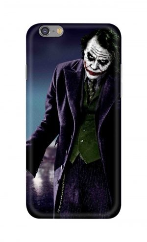 For Apple iPhone 6 6s Printed Mobile Case Back Cover Pouch (Joker Standing)