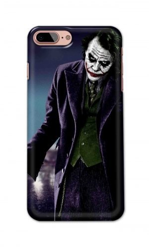 For Apple iPhone 7 Plus 8 Plus Printed Mobile Case Back Cover Pouch (Joker Standing)