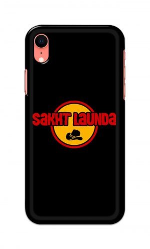For Apple iPhone XR Printed Mobile Case Back Cover Pouch (Sakht Launda)