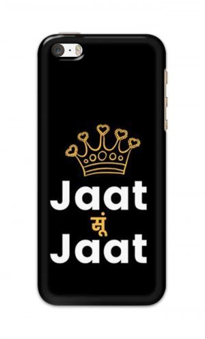 For Apple iPhone 5 5s Printed Mobile Case Back Cover Pouch (Jaat Su Jaat)