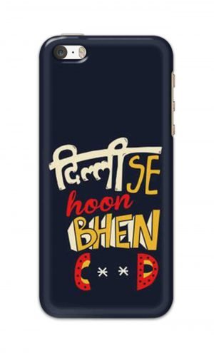 For Apple iPhone 5c Printed Mobile Case Back Cover Pouch (Dilli Se Hoon)