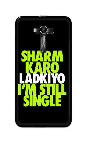 For Asus Zenfone 2 Laser ZE550KL Printed Mobile Case Back Cover Pouch (Sharm Karo Ladkiyon)