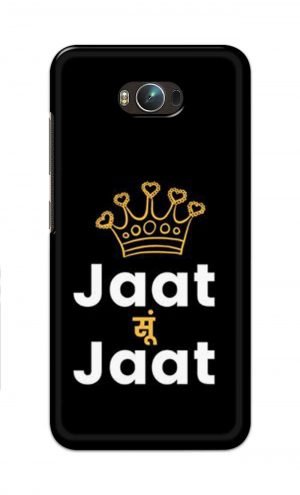 For Asus Zenfone Max Printed Mobile Case Back Cover Pouch (Jaat Su Jaat)