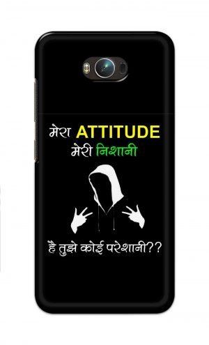 For Asus Zenfone Max Printed Mobile Case Back Cover Pouch (Mera Attitude Meri Nishani)