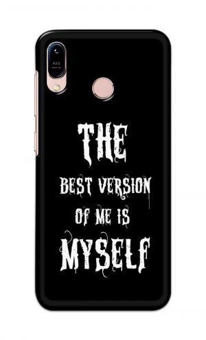 For Asus Zenfone Max M1 Printed Mobile Case Back Cover Pouch (The Best Version Of Me)