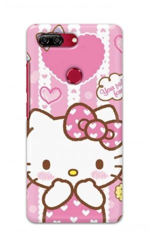 For Gionee M7 Printed Mobile Case Back Cover Pouch (Hello Kitty Pink)