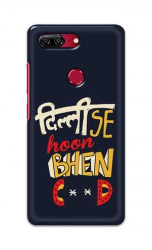 For Gionee M7 Printed Mobile Case Back Cover Pouch (Dilli Se Hoon)