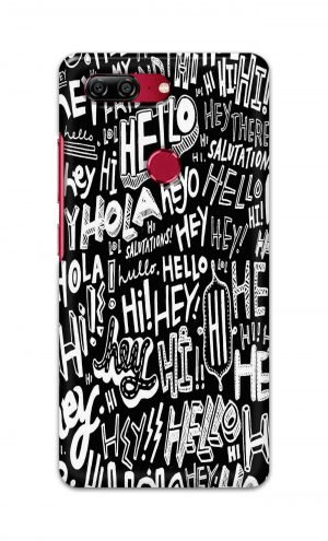 For Gionee M7 Printed Mobile Case Back Cover Pouch (Black And White Graffiti)