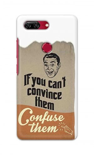 For Gionee M7 Printed Mobile Case Back Cover Pouch (If You cant Convince Them)