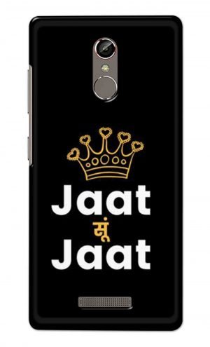 For Gionee S6S Printed Mobile Case Back Cover Pouch (Jaat Su Jaat)