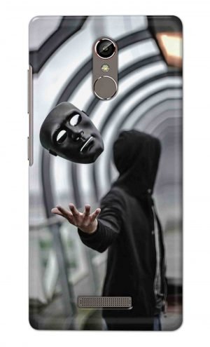 For Gionee S6S Printed Mobile Case Back Cover Pouch (Mask Man)