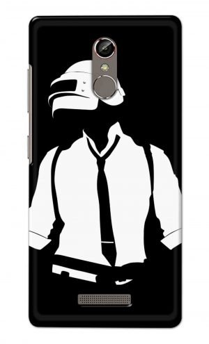 For Gionee S6S Printed Mobile Case Back Cover Pouch (Pubg)