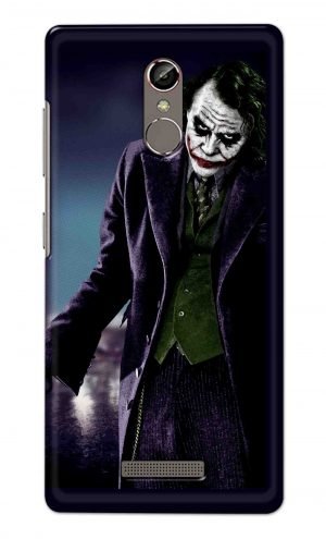 For Gionee S6S Printed Mobile Case Back Cover Pouch (Joker Standing)