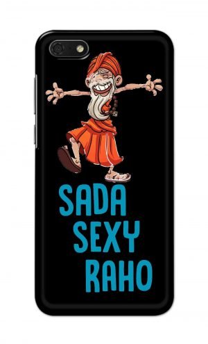 For Huawei Honor 7s Printed Mobile Case Back Cover Pouch (Sada Sexy Raho)