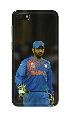 For Huawei Honor 7s Printed Mobile Case Back Cover Pouch (Mahendra Singh Dhoni)