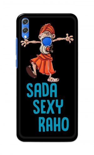 For Huawei Honor 8X Printed Mobile Case Back Cover Pouch (Sada Sexy Raho)
