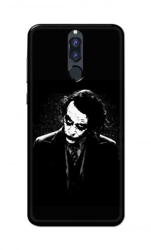 For Huawei Honor 9i Printed Mobile Case Back Cover Pouch (Joker Black And White)