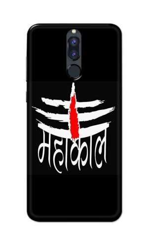 For Huawei Honor 9i Printed Mobile Case Back Cover Pouch (Mahakaal)