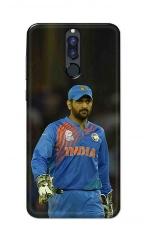For Huawei Honor 9i Printed Mobile Case Back Cover Pouch (Mahendra Singh Dhoni)