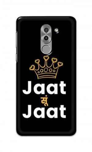 For Huawei Honor 6X Printed Mobile Case Back Cover Pouch (Jaat Su Jaat)