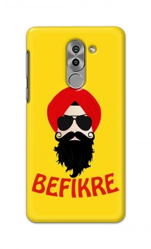 For Huawei Honor 6X Printed Mobile Case Back Cover Pouch (Sardar Ji Befikre)