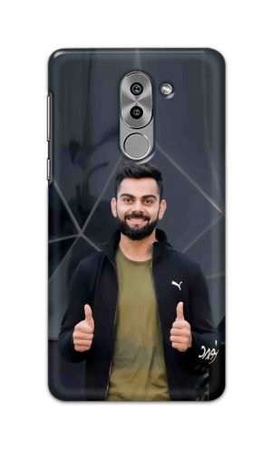 For Huawei Honor 6X Printed Mobile Case Back Cover Pouch (Virat Kohli)