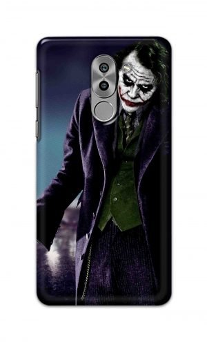 For Huawei Honor 6X Printed Mobile Case Back Cover Pouch (Joker Standing)