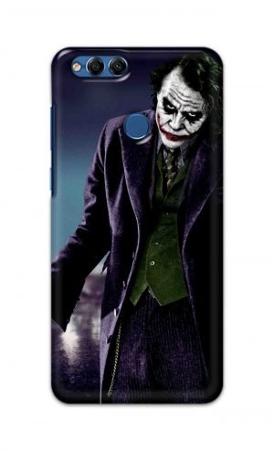 For Huawei Honor 7X Printed Mobile Case Back Cover Pouch (Joker Standing)