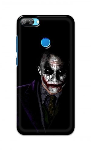 For Huawei Honor 9N Printed Mobile Case Back Cover Pouch (Joker Why So Serious)