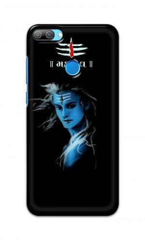 For Huawei Honor 9N Printed Mobile Case Back Cover Pouch (Bhole Shankar)