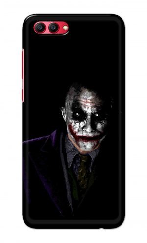 For Huawei Honor V10 Printed Mobile Case Back Cover Pouch (Joker Why So Serious)