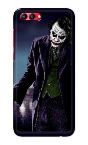 For Huawei Honor V10 Printed Mobile Case Back Cover Pouch (Joker Standing)