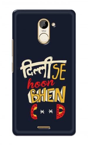 For Infinix Hot 4 Pro Printed Mobile Case Back Cover Pouch (Dilli Se Hoon)