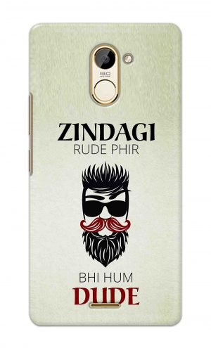 For Infinix Hot 4 Pro Printed Mobile Case Back Cover Pouch (Jindagi Rude Fir Bhi Hum Dude)