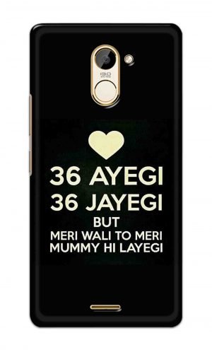 For Infinix Hot 4 Pro Printed Mobile Case Back Cover Pouch (36 Aayegi 36 Jayegi)
