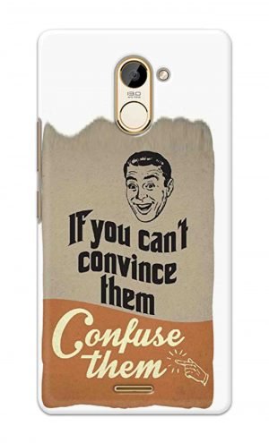For Infinix Hot 4 Pro Printed Mobile Case Back Cover Pouch (If You cant Convince Them)