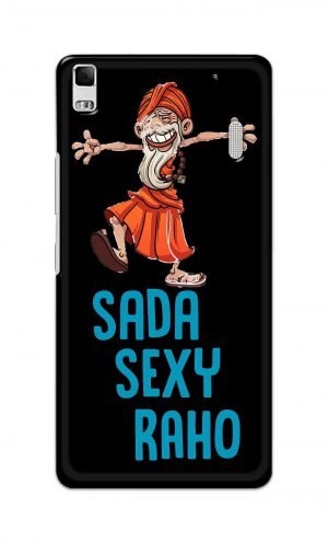 For Lenovo A7000 Printed Mobile Case Back Cover Pouch (Sada Sexy Raho)