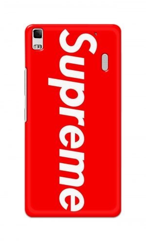 For Lenovo A7000 Printed Mobile Case Back Cover Pouch (Supreme Red)