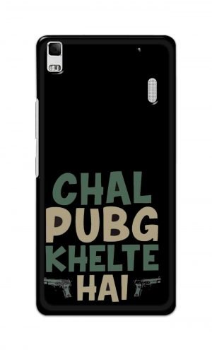 For Lenovo A7000 Printed Mobile Case Back Cover Pouch (Pubg Khelte Hain)