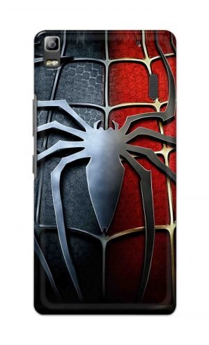 For Lenovo K3 Note Printed Mobile Case Back Cover Pouch (Spider)