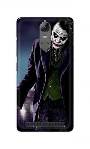 For Lenovo K5 Note Printed Mobile Case Back Cover Pouch (Joker Standing)