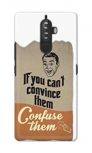 For Lenovo K8 Note Printed Mobile Case Back Cover Pouch (If You cant Convince Them)