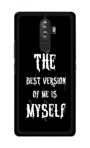 For Lenovo K8 Note Printed Mobile Case Back Cover Pouch (The Best Version Of Me)