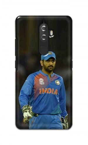 For Lenovo K8 Plus Printed Mobile Case Back Cover Pouch (Mahendra Singh Dhoni)