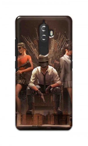 For Lenovo K8 Plus Printed Mobile Case Back Cover Pouch (Pubg Sitting)