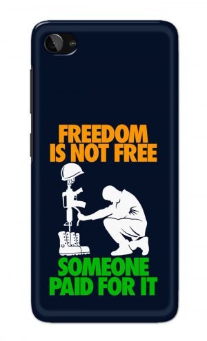 For Lenovo Zuk Z2 Printed Mobile Case Back Cover Pouch (Freedom Is Not Free)